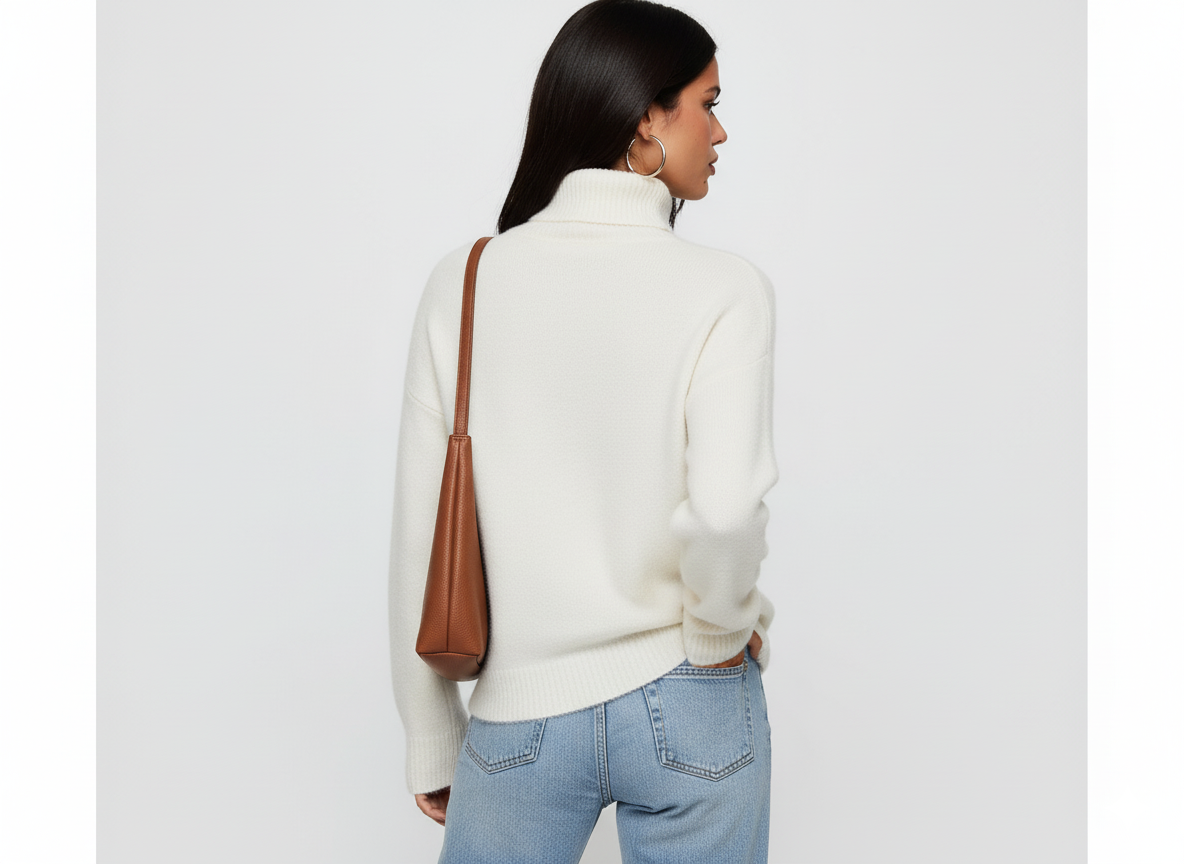 Turtleneck Long Sleeve Sweater