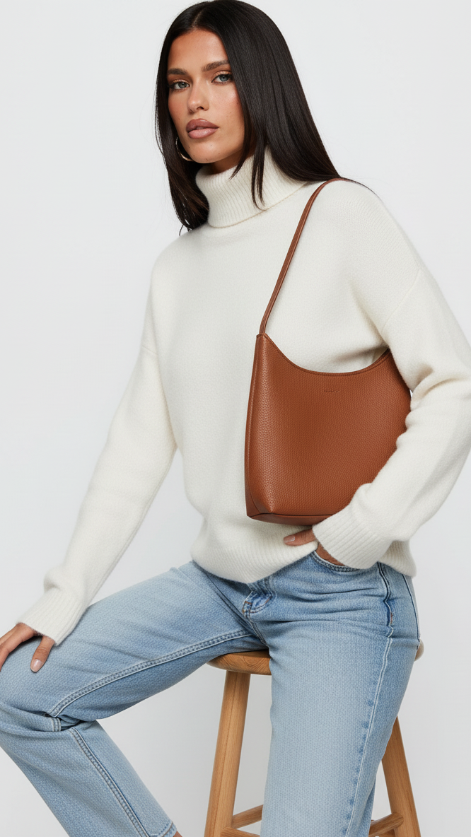 Turtleneck Long Sleeve Sweater