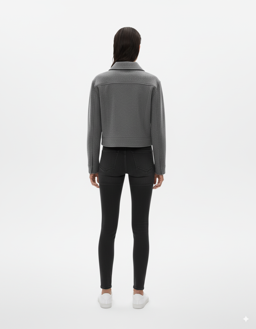 Zip Up Long Sleeve Jacket