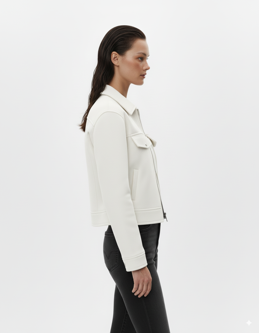 Zip Up Long Sleeve Jacket