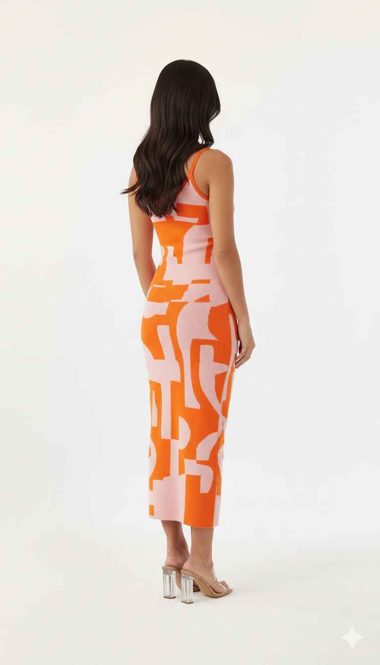 Spaghetti Strap Maxi Sweater Dress