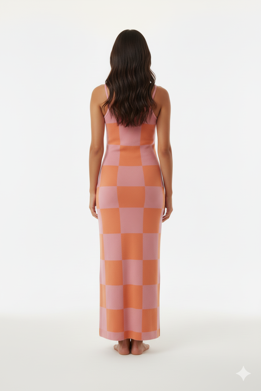 Spaghetti Strap Maxi Sweater Dress